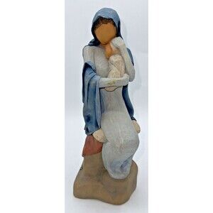 Willow Tree The Christmas Story Mary & Baby Jesus Figurine Susan Lordi Signed
